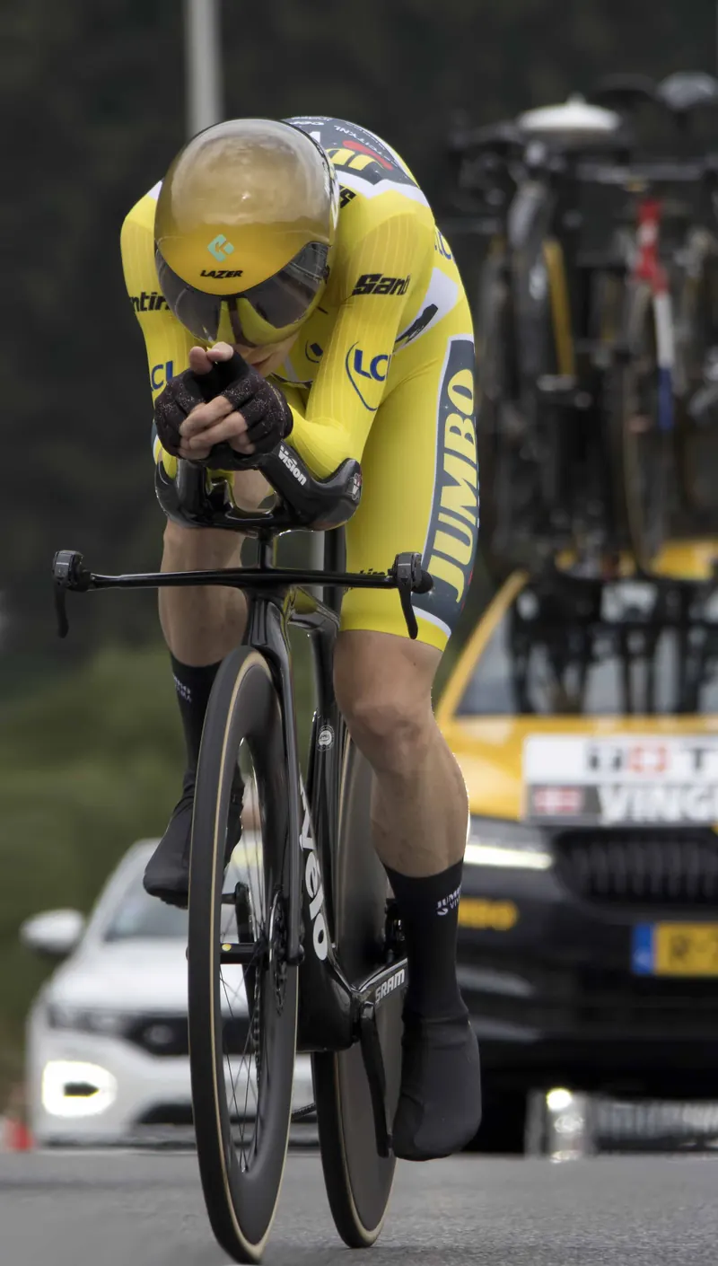 På enkeltstarten til Combloux, 16. etape af Tour de France 2023 (18. juli 2023)