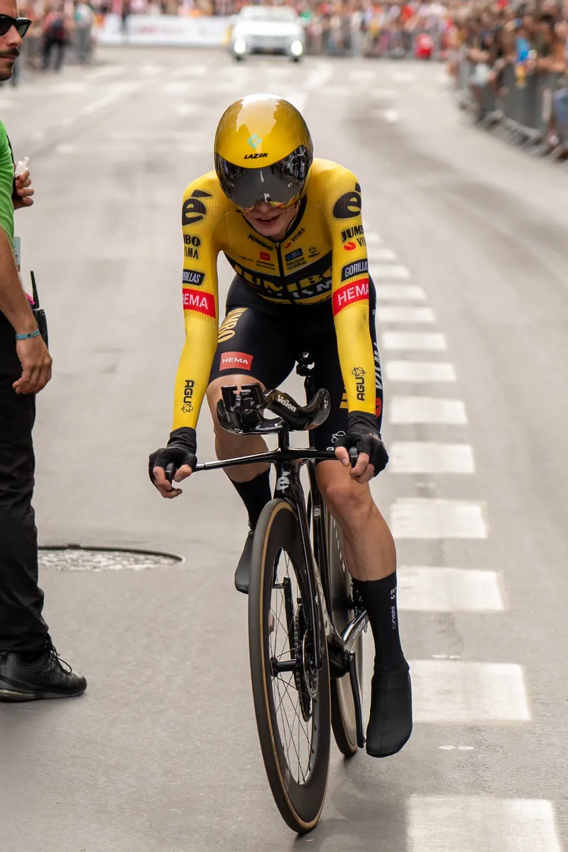 På enkeltstarten i Valladolid, 10. etape af Vuelta a España 2023